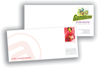 Stamp Print With Compliments Slips