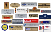 Stamp Print Name Badges